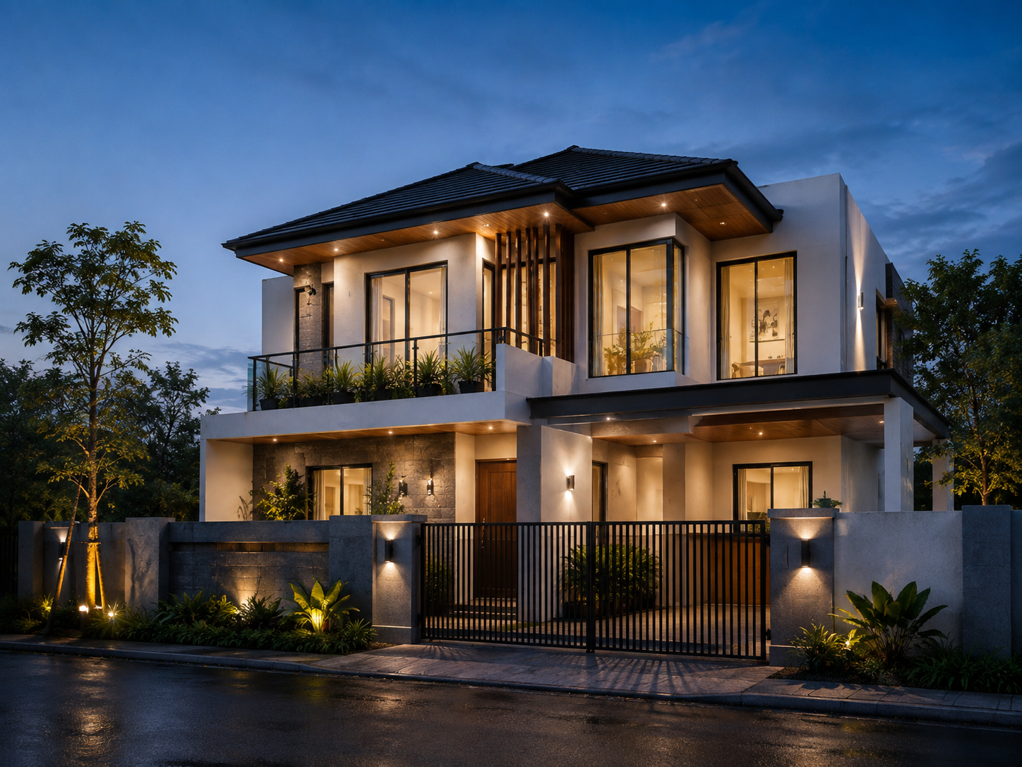 Rumah Modern Tropis